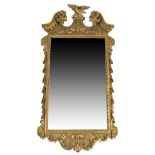 A William Kent style giltwood and gesso mirror