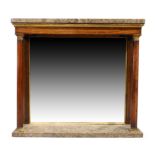 A Regency rosewood console table
