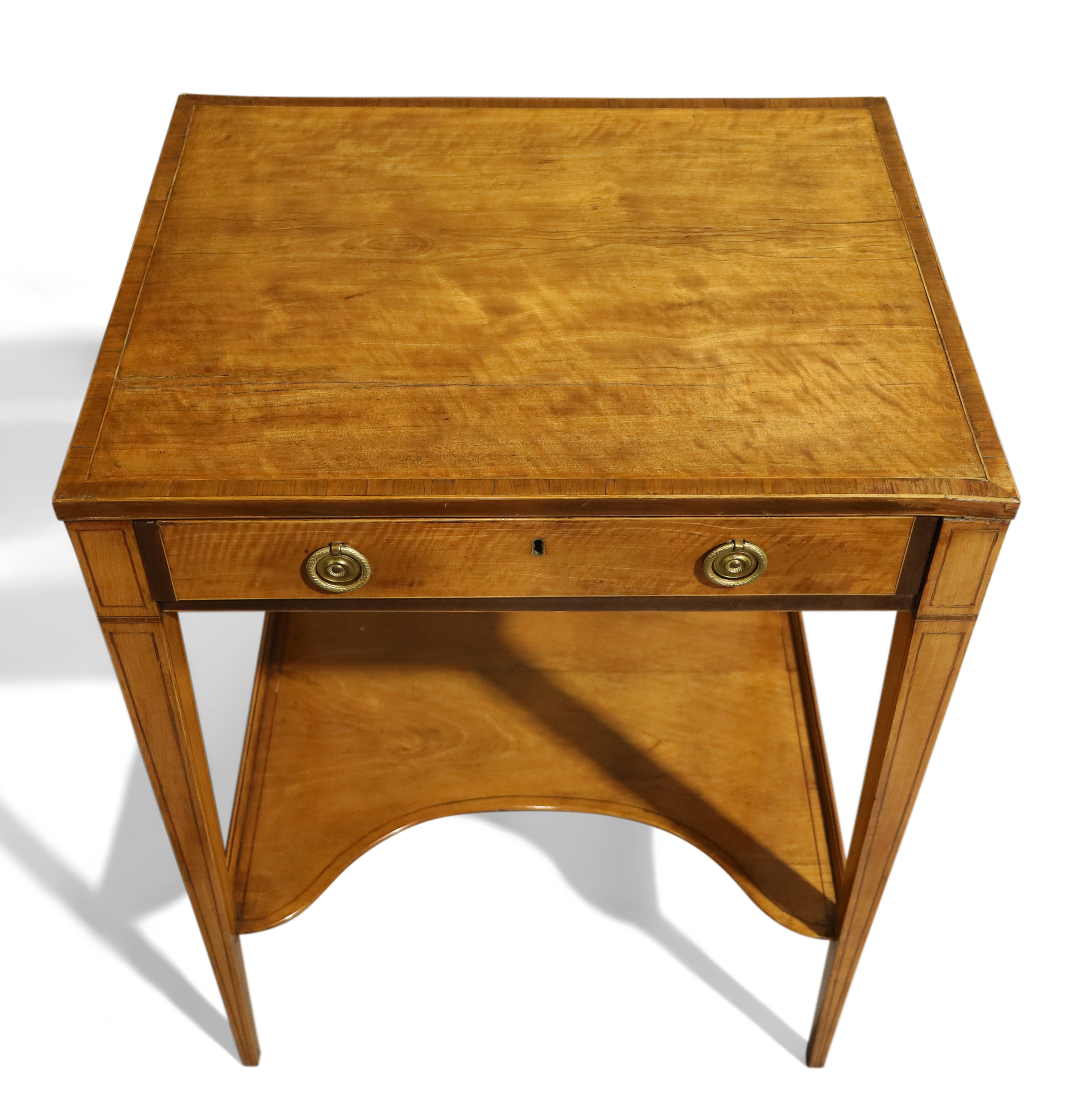 A George III mahogany writing table - Image 4 of 4