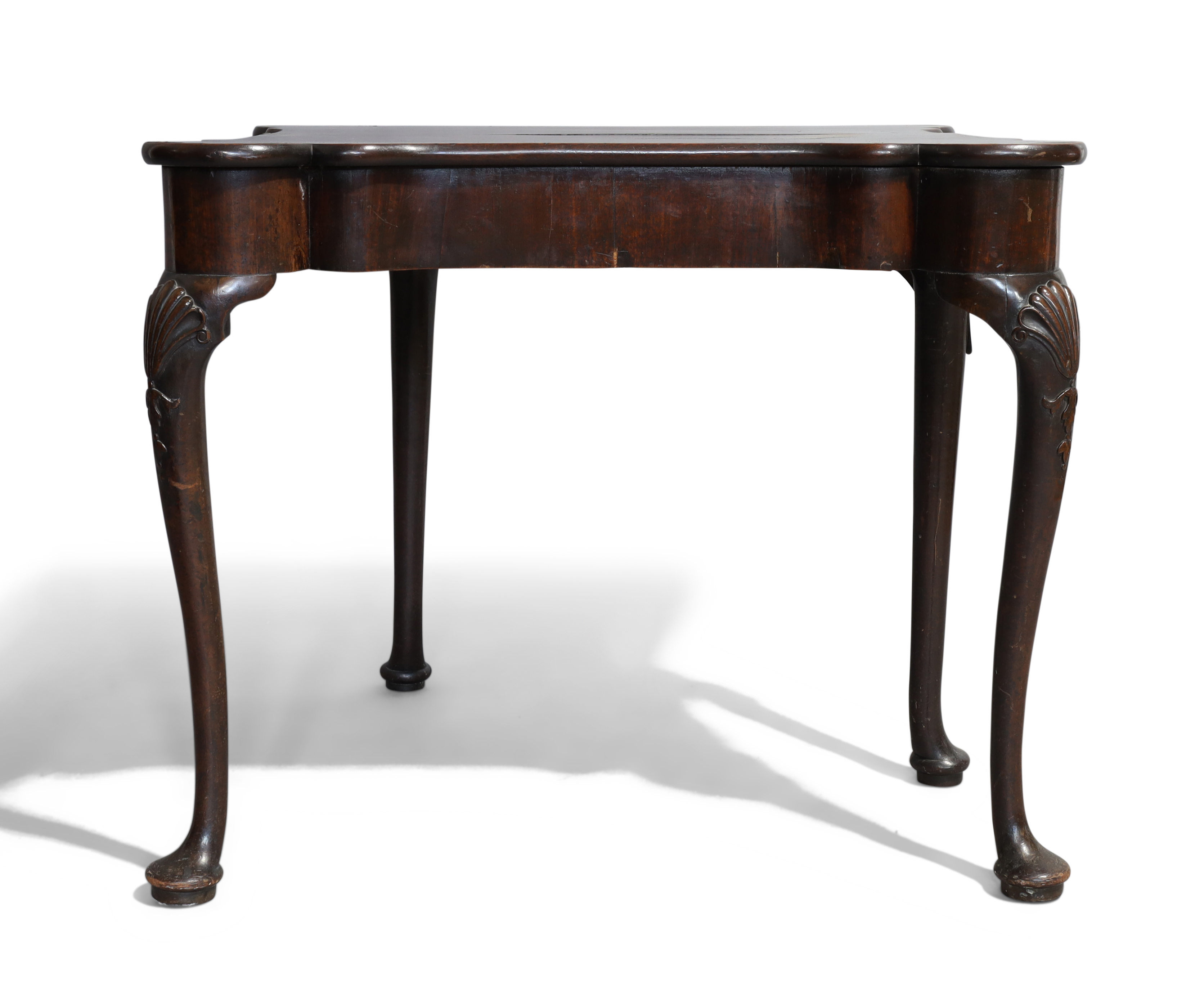 A George II mahogany concertina tea table - Image 2 of 3