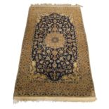 A Persian Nain rug