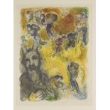 Marc Chagall, French/Russian 1887-1985, From The Story of the Exodus' Suite, 1966; lithograph i...