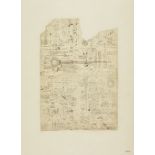 After Leonardo Da Vinci, Italian 1452-1519, Leonardo's Codex Atlanticus: 25 plates including, Fo...