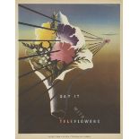 Adolphe Mouron Cassandre, French, 1901-1968, Say it with Teleflowers and Project for Lumber Post...