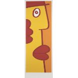 Thierry Noir, French b.1958- I am looking in the same direction as you, 2005; screenprint on gl...