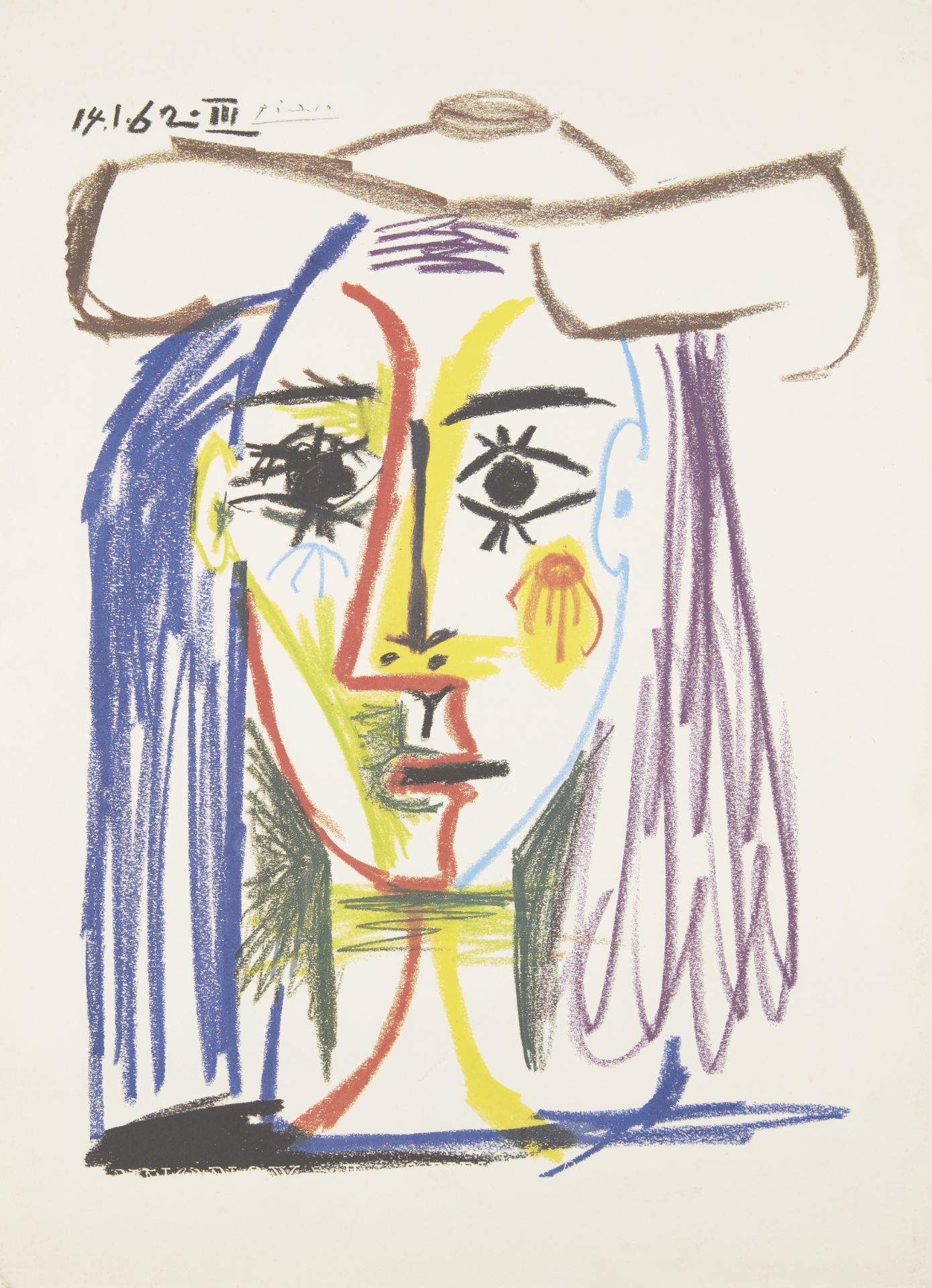 After Pablo Picasso, Spanish 1881-1973, Portrait de femme; Passe de cape; Passe de cape; La femm... - Image 13 of 15