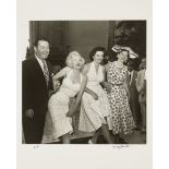 Murray Garrett,  American b.1926-  Three photographs of Marylin Monroe;  each silver gelatin ar...