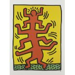 Keith Haring, American 1958-1990, Untitled, 1988 (poster); Andy Mouse, 1986 (poster);  each off...