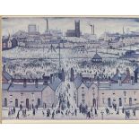 Laurence Stephen Lowry RBA RA, British 1887-1976, Britain at play, 1943; offset lithograph on w...