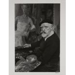 Alfred Eisenstaedt, American/German 1898-1995, Augustus John, London 1951; photographic print o...