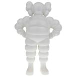 KAWS, American b.1974- Chum (white), 2002; vinyl multiple, with printed artists name, date, tit...