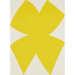 Ellsworth Kelly, American 1923-2015, Yellow, 1958; Red, 1958; each lithograph in colours on wov...