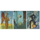 Salvador Dali, Spanish 1904-1989, The Trilogy of Love [Field 76-3], 1976; the complete suite of...