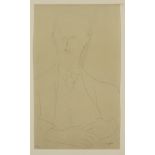 After Amedeo Modigliani, Italian 1884-1920,  Portrait of Roger Dutilleul, 1959; lithograph in c...