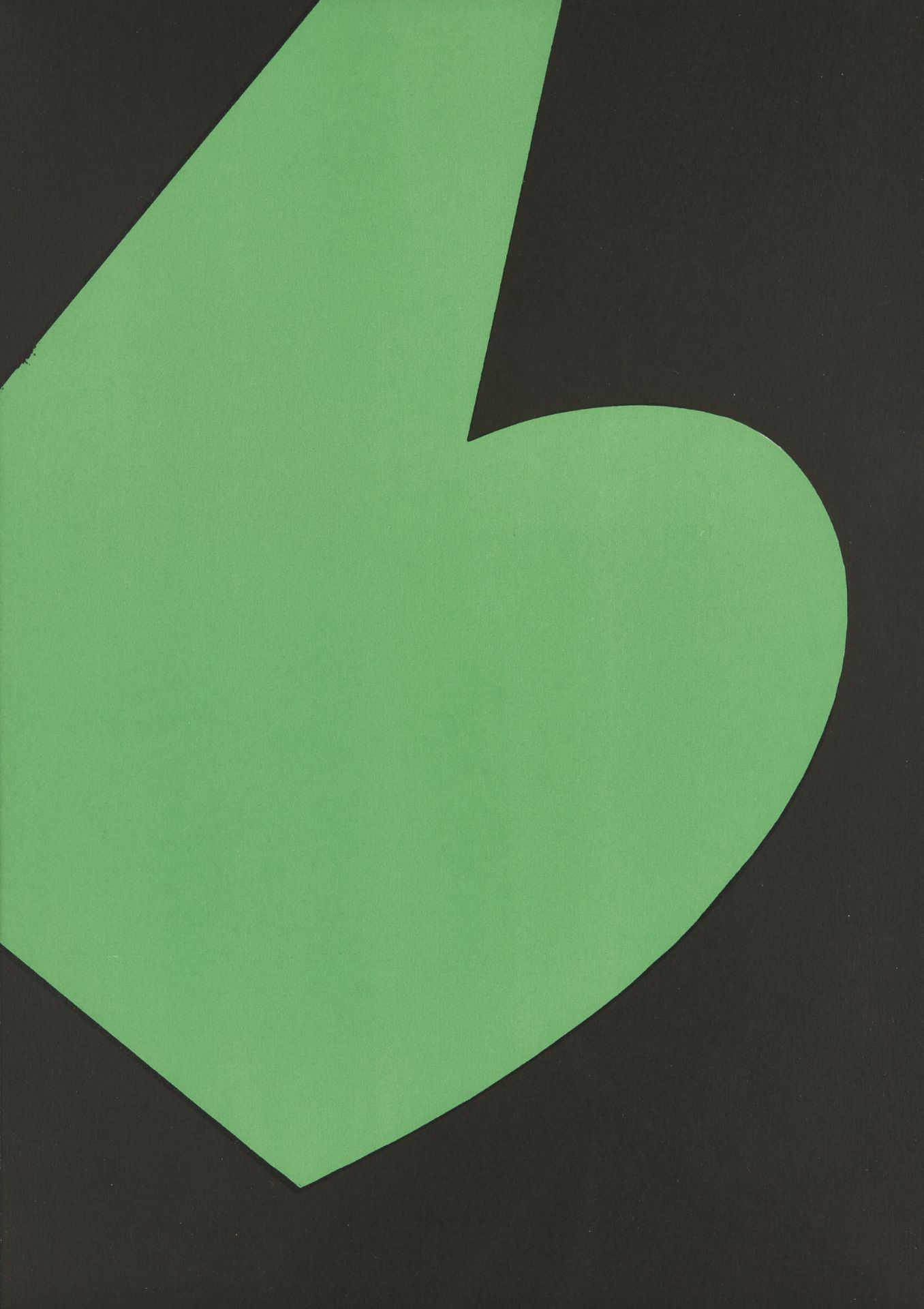 Ellsworth Kelly, American 1923-2015, Green/Orange, 1964; Green/Red, 1964; each lithograph in co...