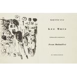 Jean Dubuffet, French 1901-1985,  Les Murs, 1945; the complete suite of fifteen lithographs on ...