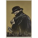 Nick Walker, British b.1969-  Gotham Vandal; screenprint in colours on paper,  signed and numbe...