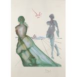 Salvador Dali, Spanish 1904-1989, La deese de Cythere from the L'art d'aimer Ovide series; lith...
