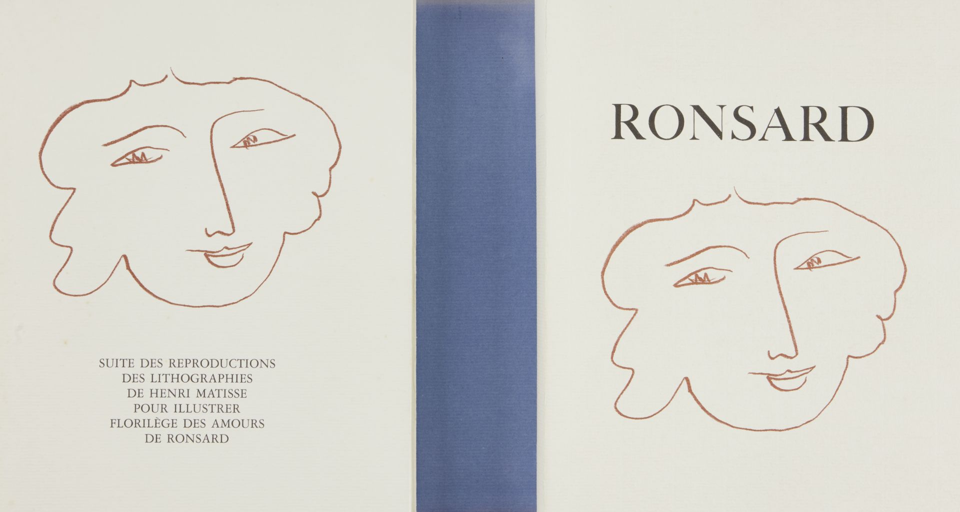 Henri Matisse, French 1869-1954, Florilege des Amours de Ronsard, 52 works from the suite of 126... - Bild 3 aus 4