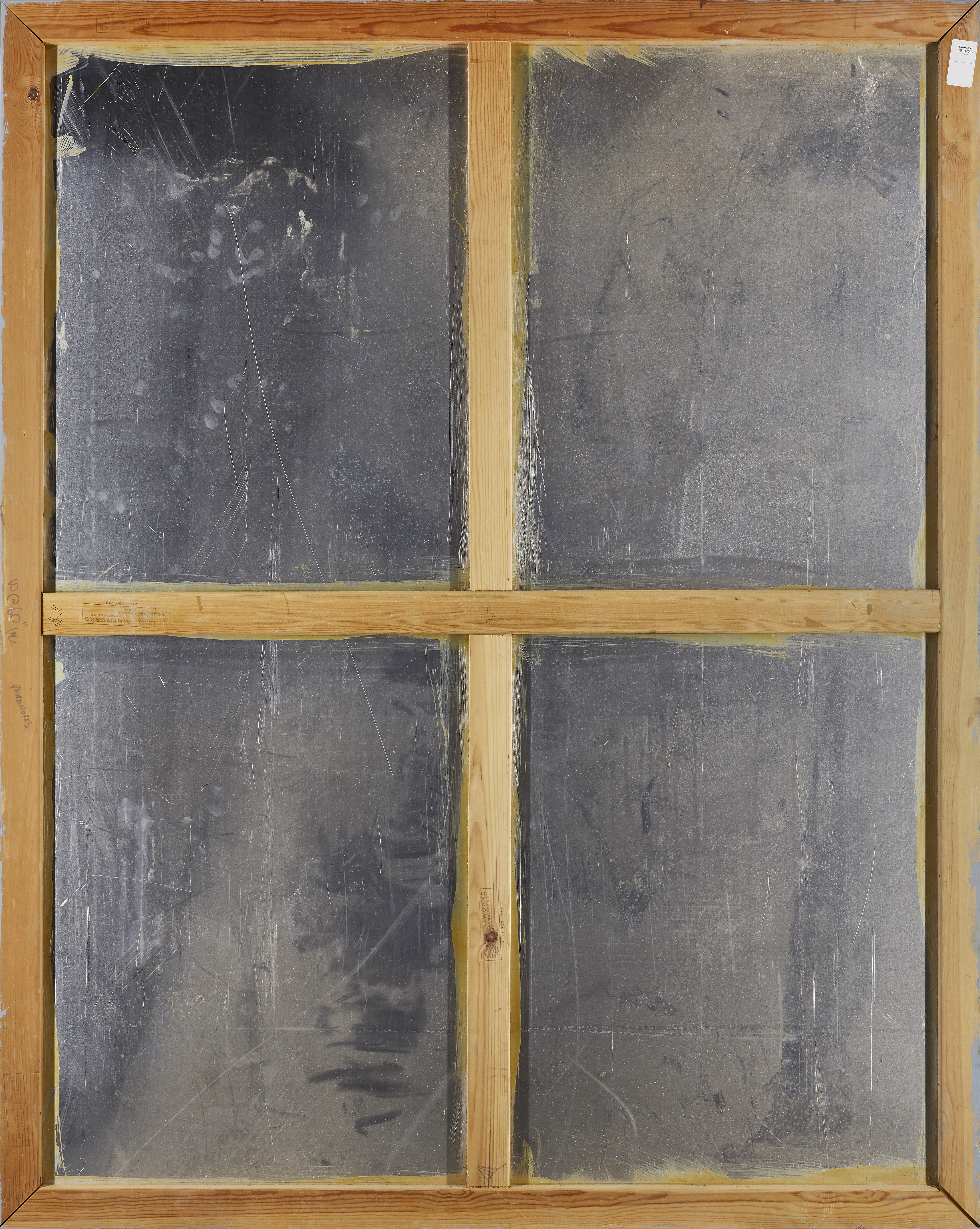 Ian Welsh,  British 1944-2014 -  Symonds Yat;  spray paint on aluminium, a triptych, one 122 x ... - Image 6 of 6