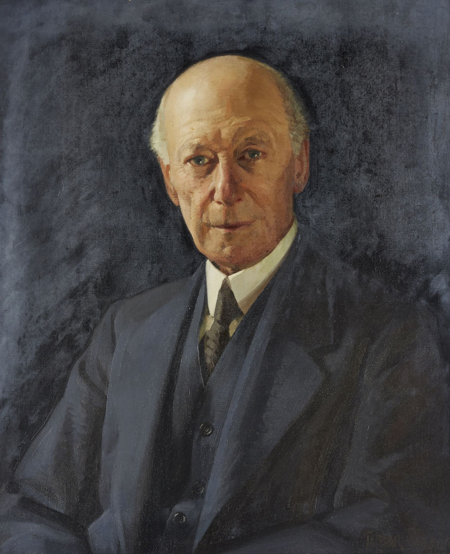 James Penniston Barraclough,  British 1891-1942 -  Portrait of Herbert Weston Sparkes, Esq., c.1...