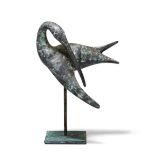 Guy Taplin,  British b.1939 - Preening Curlew;  bronze, signed, titled and numbered 'Preening C...