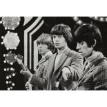 David Farrell,  British 1919 - 2013 -  Brian Jones, Mick Jagger & Keith Richards, c.1963;  digi...