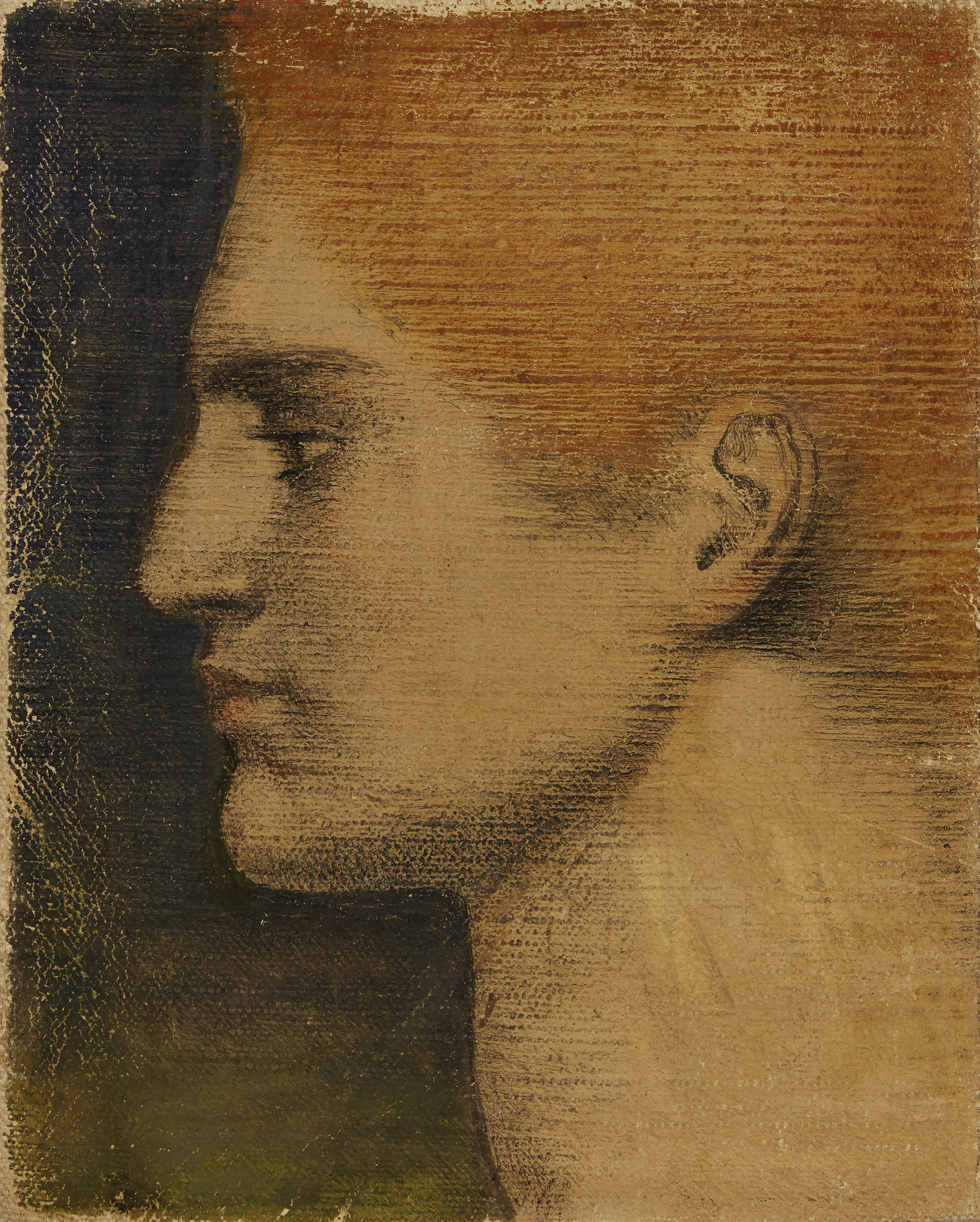 Emile Barthélémy Fabry,  Belgian 1865-1966 -  La Roux;  oil on canvas, 30.5 x 25.5 cm (unframed...
