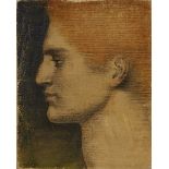 Emile Barthélémy Fabry,  Belgian 1865-1966 -  La Roux;  oil on canvas, 30.5 x 25.5 cm (unframed...