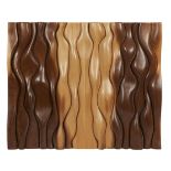 Brian Willsher (1930-2010) Carved wall panel, 2004 Wood Signed in pen to verso 'Brian Willsher, ...