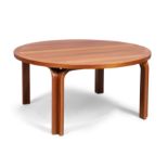 Rud Thygesen and Johnny Sørensen for Magnus Olesen Coffee table, circa 1960 Teak Manufacturer's ...