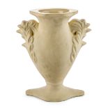 Constance Spry (1886-1960) for Fulham Pottery Vase with foliate handles, 1930s Earthenware, ungl...