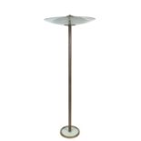 Attributed to Fontana Arte Floor lamp, circa 1940/50 Glass, brass 178cm high It is the buyer's ...
