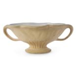 William John Marriner for Fulham Pottery Loop handled mantel vase FMB shape, mid 20th century Ea...