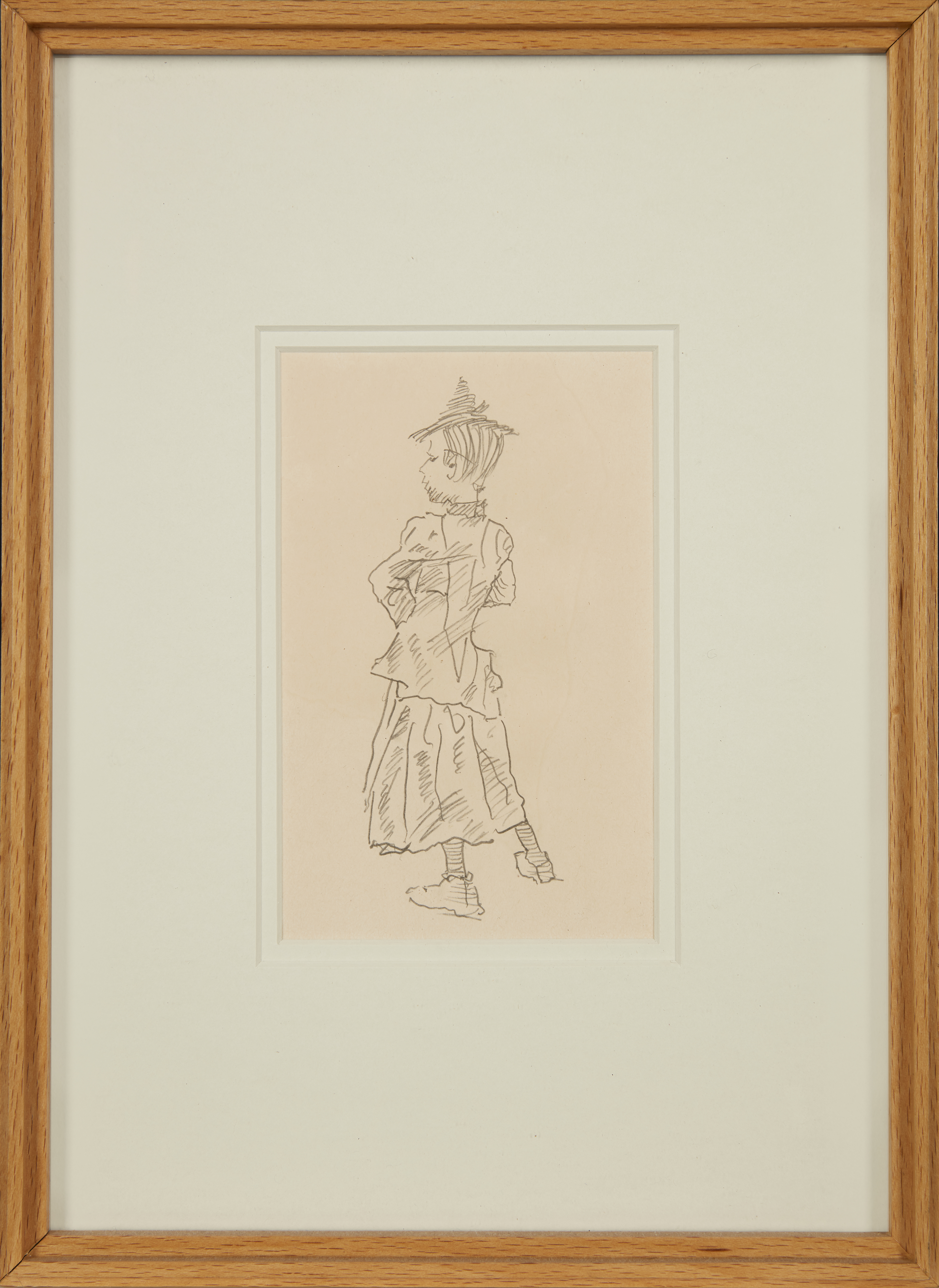 Phil May, RI RP NEAC,  British 1864-1903-  Fourteen Character Sketches;  each pencil on paper, ... - Image 16 of 28