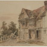 Paul Sandby Munn,  British 1773-1845-  Cottage at Hastings; and Cader Idris, near Tallylyn, Meri...