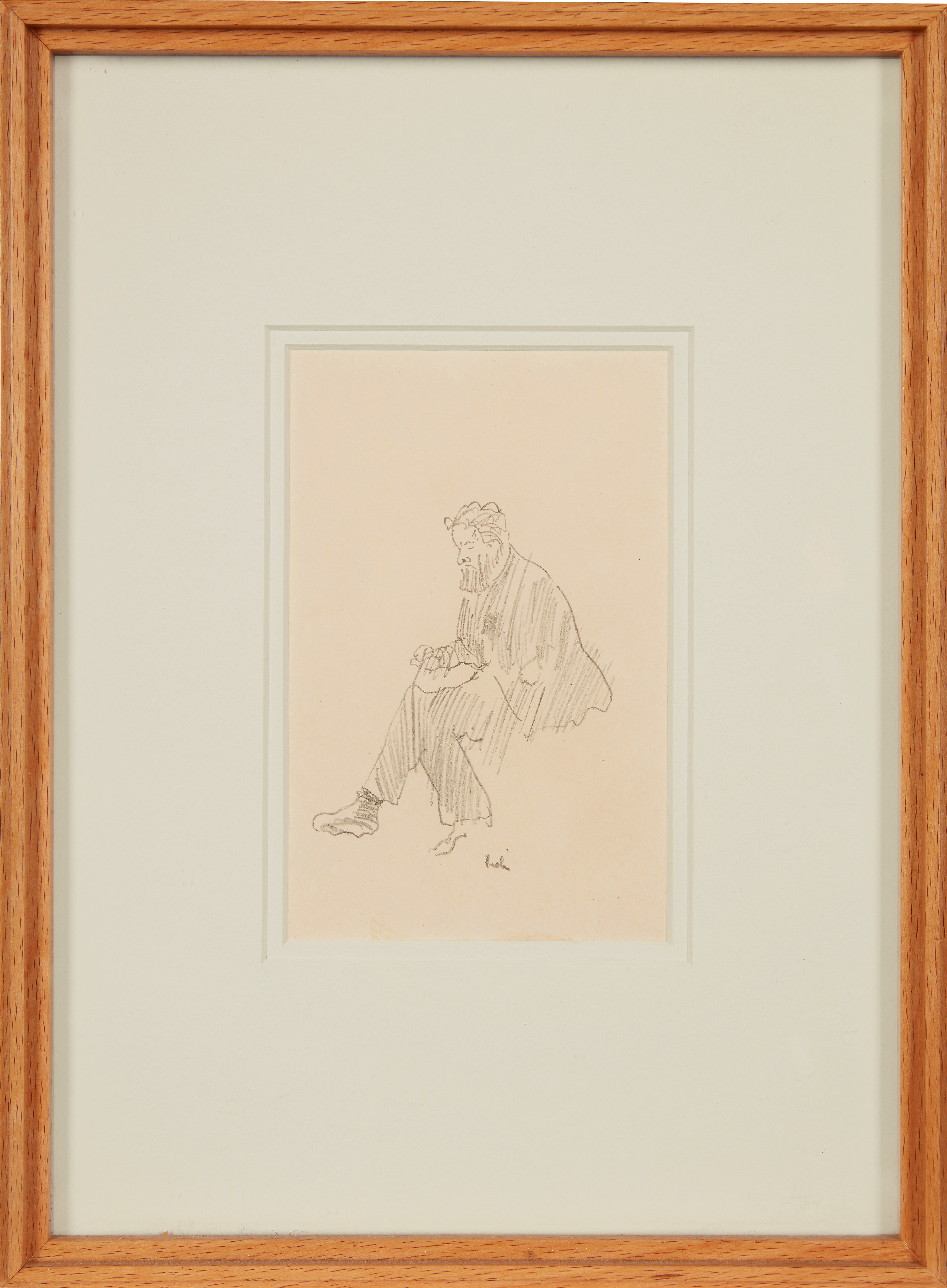 Phil May, RI RP NEAC,  British 1864-1903-  Fourteen Character Sketches;  each pencil on paper, ... - Image 26 of 28