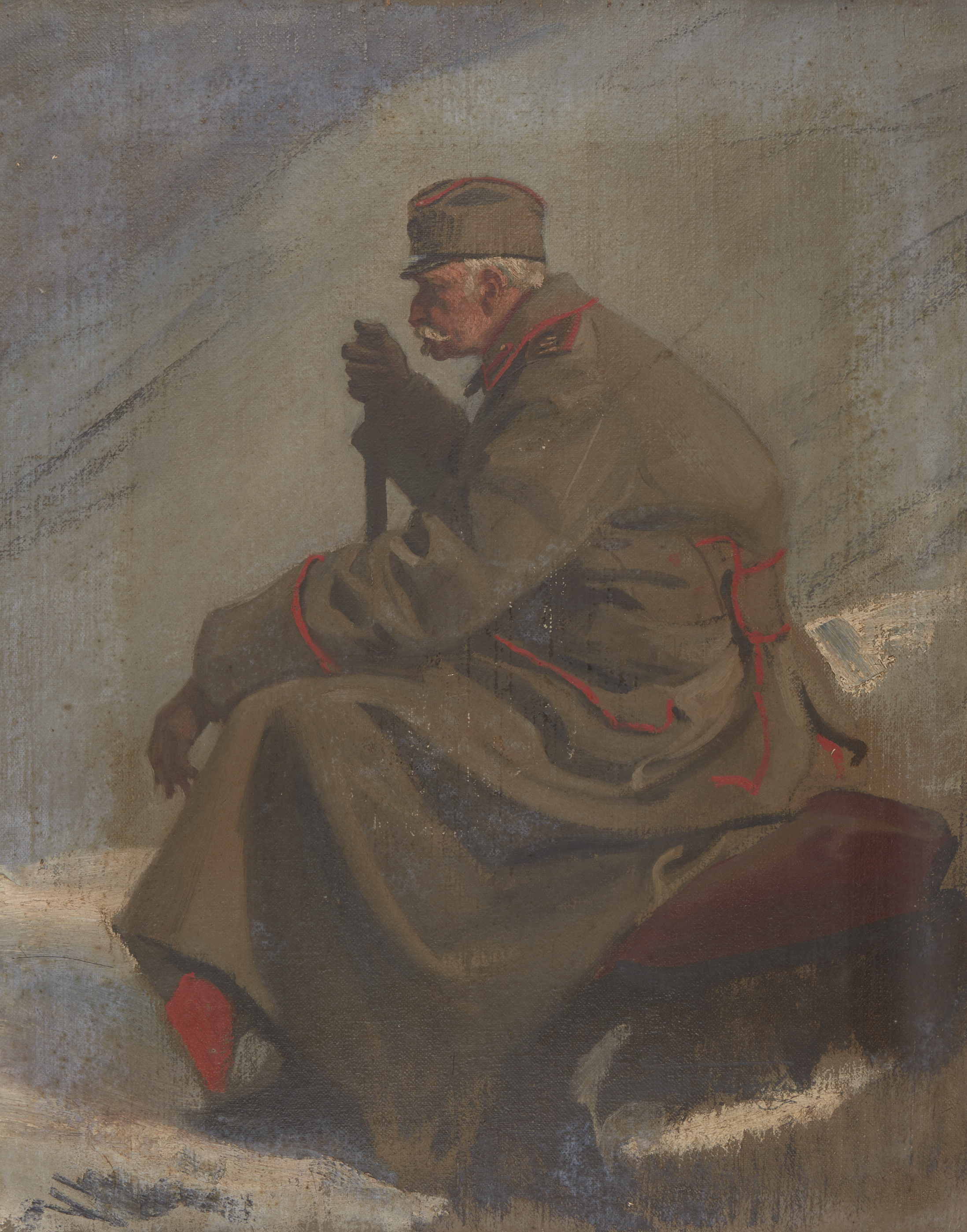 Frank Owen Salisbury, RI ROI RP,  British 1874-1962-  12 portrait studies of sitters;  comprisi...