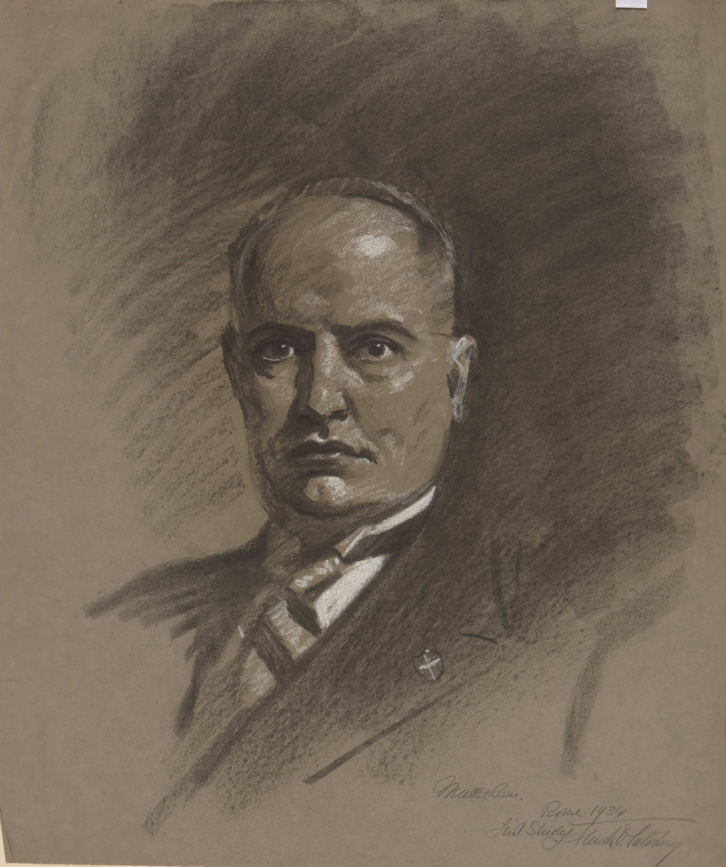 Frank Owen Salisbury, RI ROI RP,  British 1874-1962-  12 portrait studies of sitters;  comprisi... - Image 2 of 13