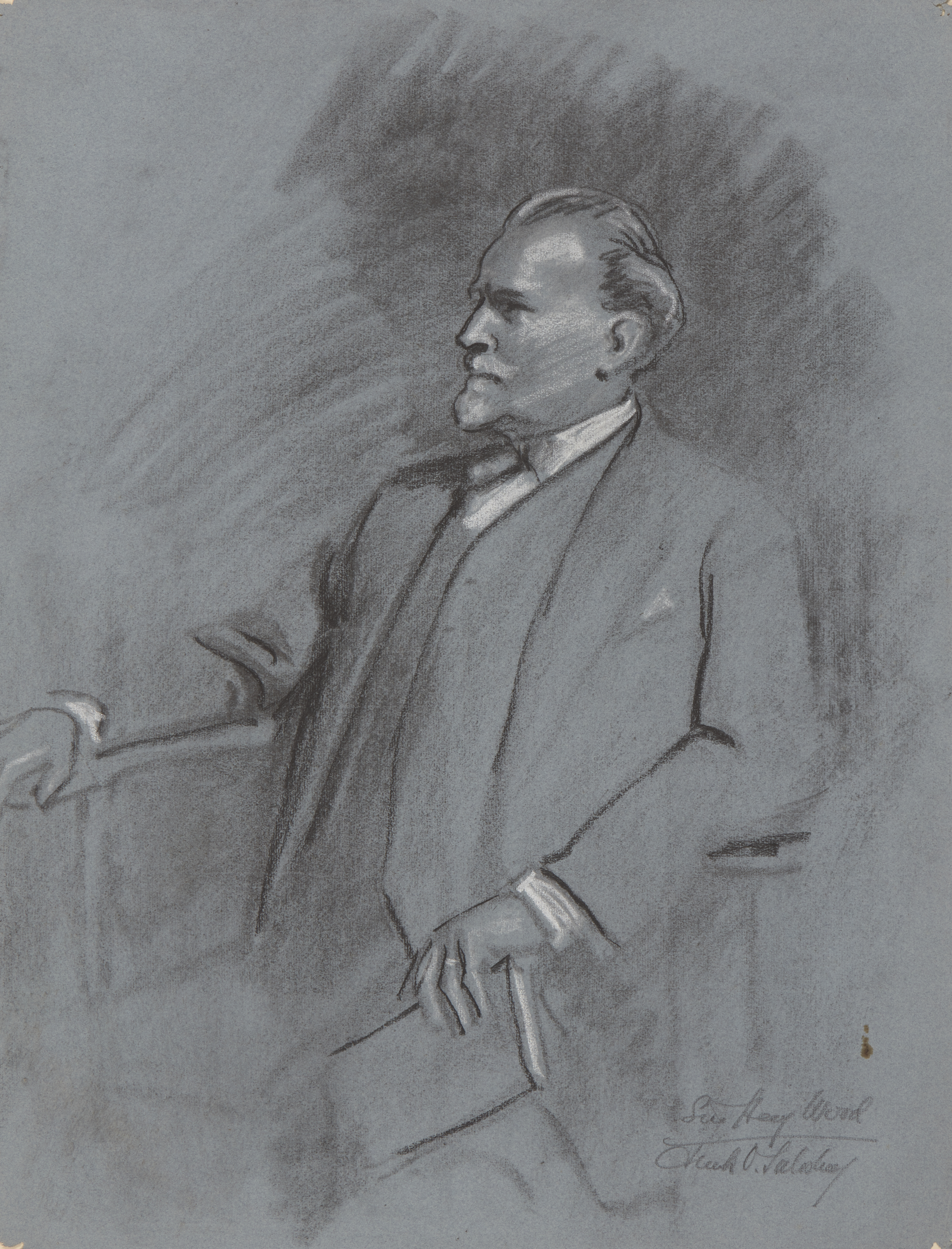 Frank Owen Salisbury, RI ROI RP,  British 1874-1962-  12 portrait studies of sitters;  comprisi... - Image 7 of 13