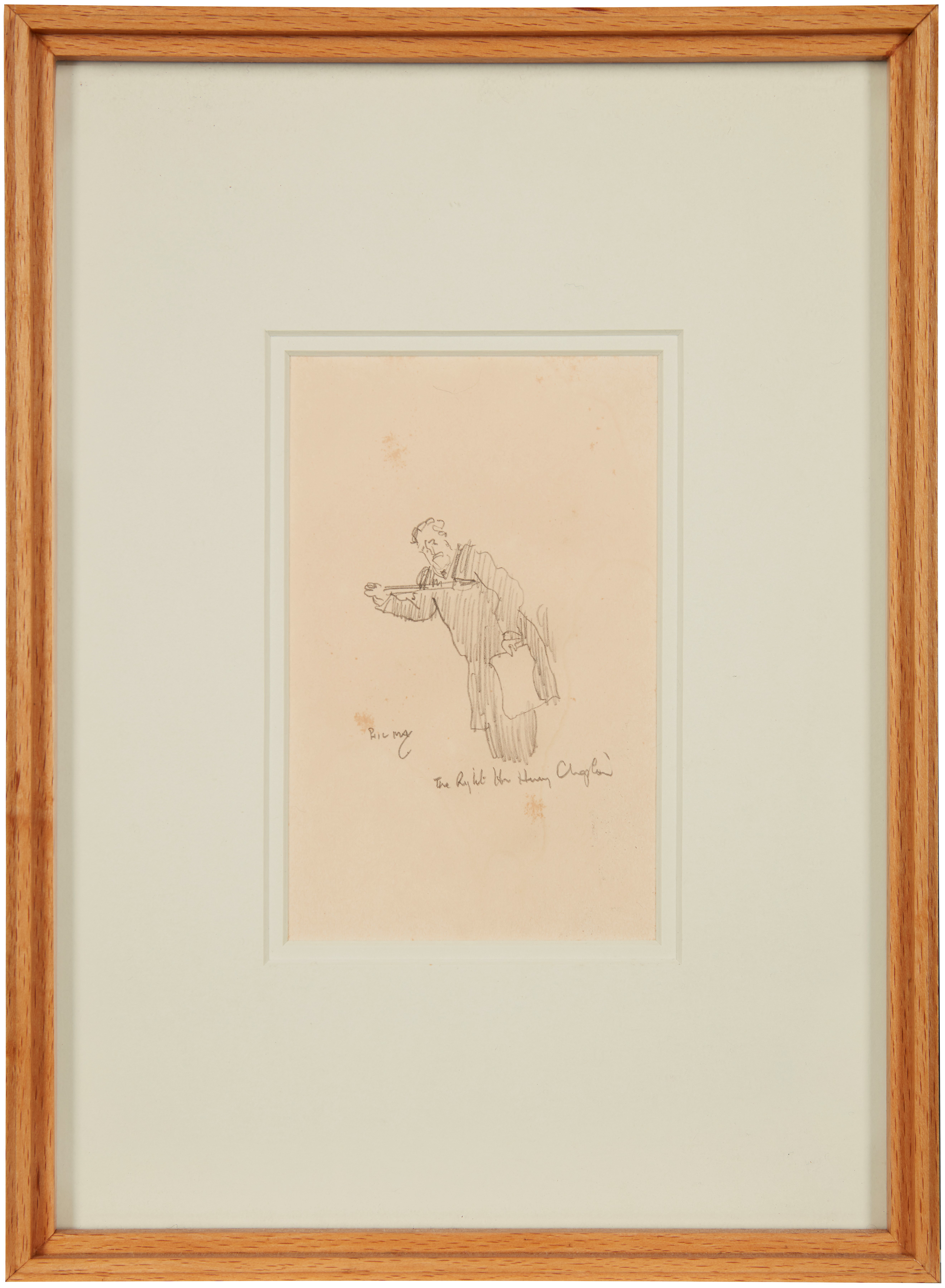 Phil May, RI RP NEAC,  British 1864-1903-  Fourteen Character Sketches;  each pencil on paper, ... - Image 8 of 28