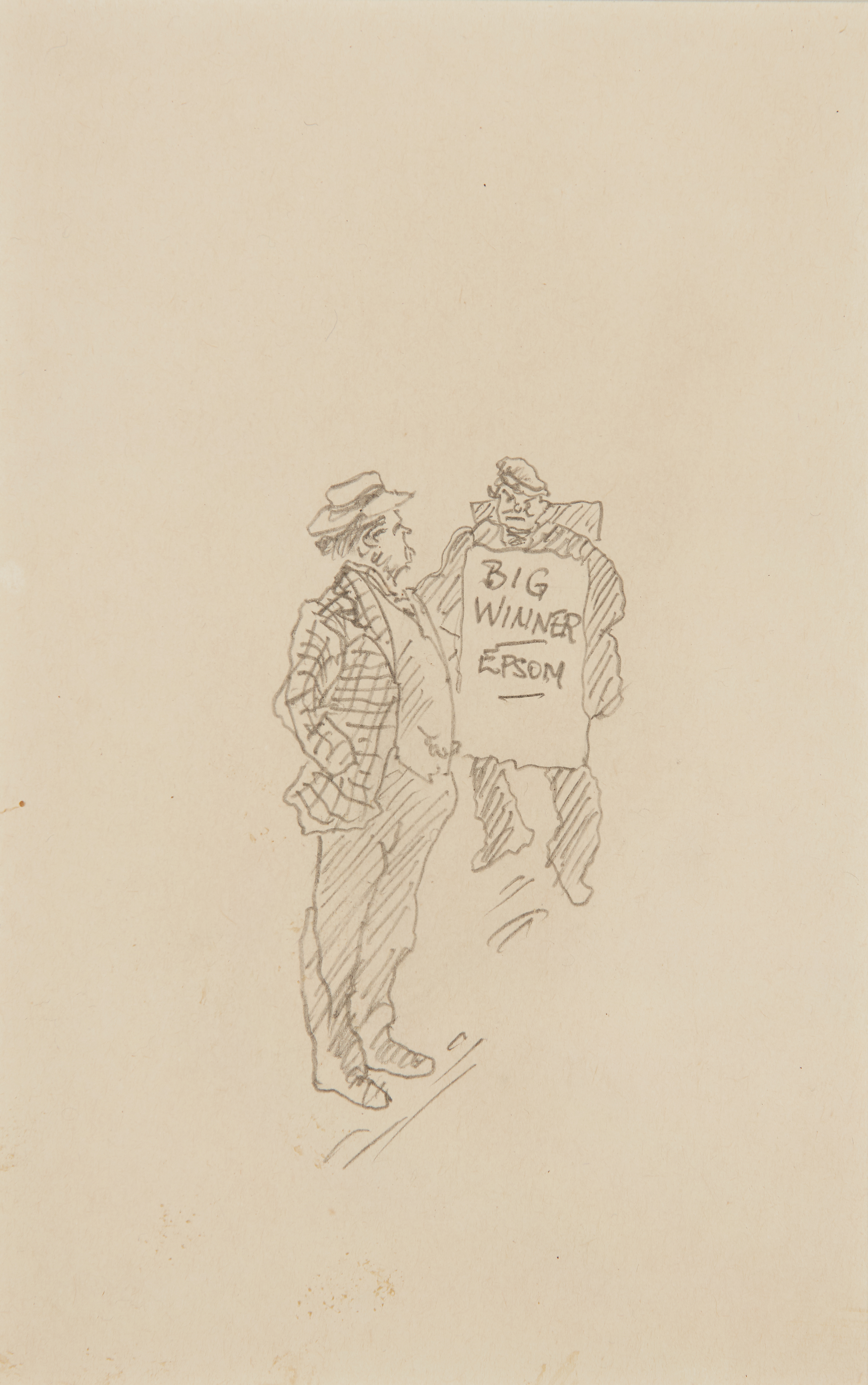 Phil May, RI RP NEAC,  British 1864-1903-  Fourteen Character Sketches;  each pencil on paper, ... - Image 13 of 28