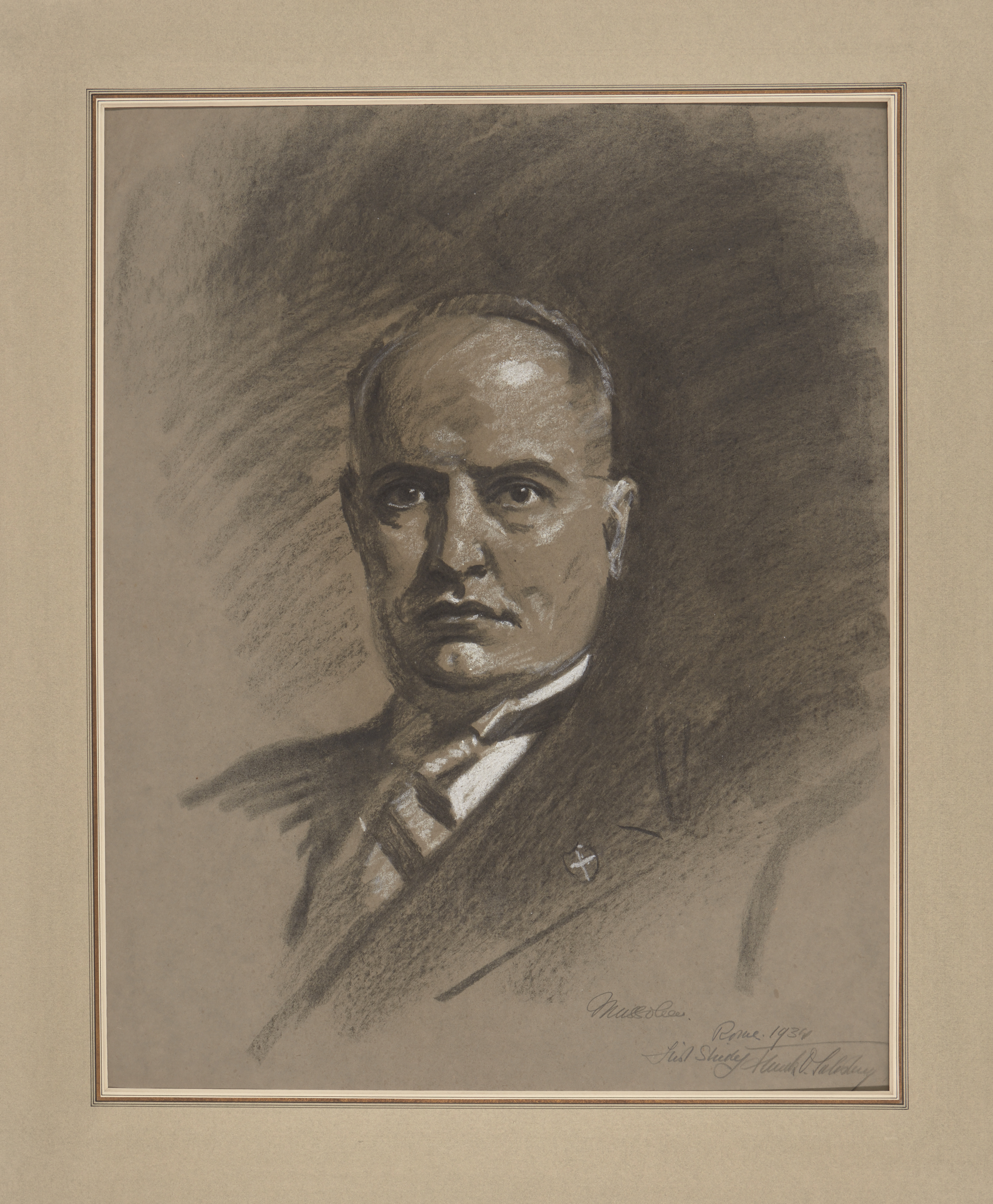Frank Owen Salisbury, RI ROI RP,  British 1874-1962-  12 portrait studies of sitters;  comprisi... - Image 3 of 13