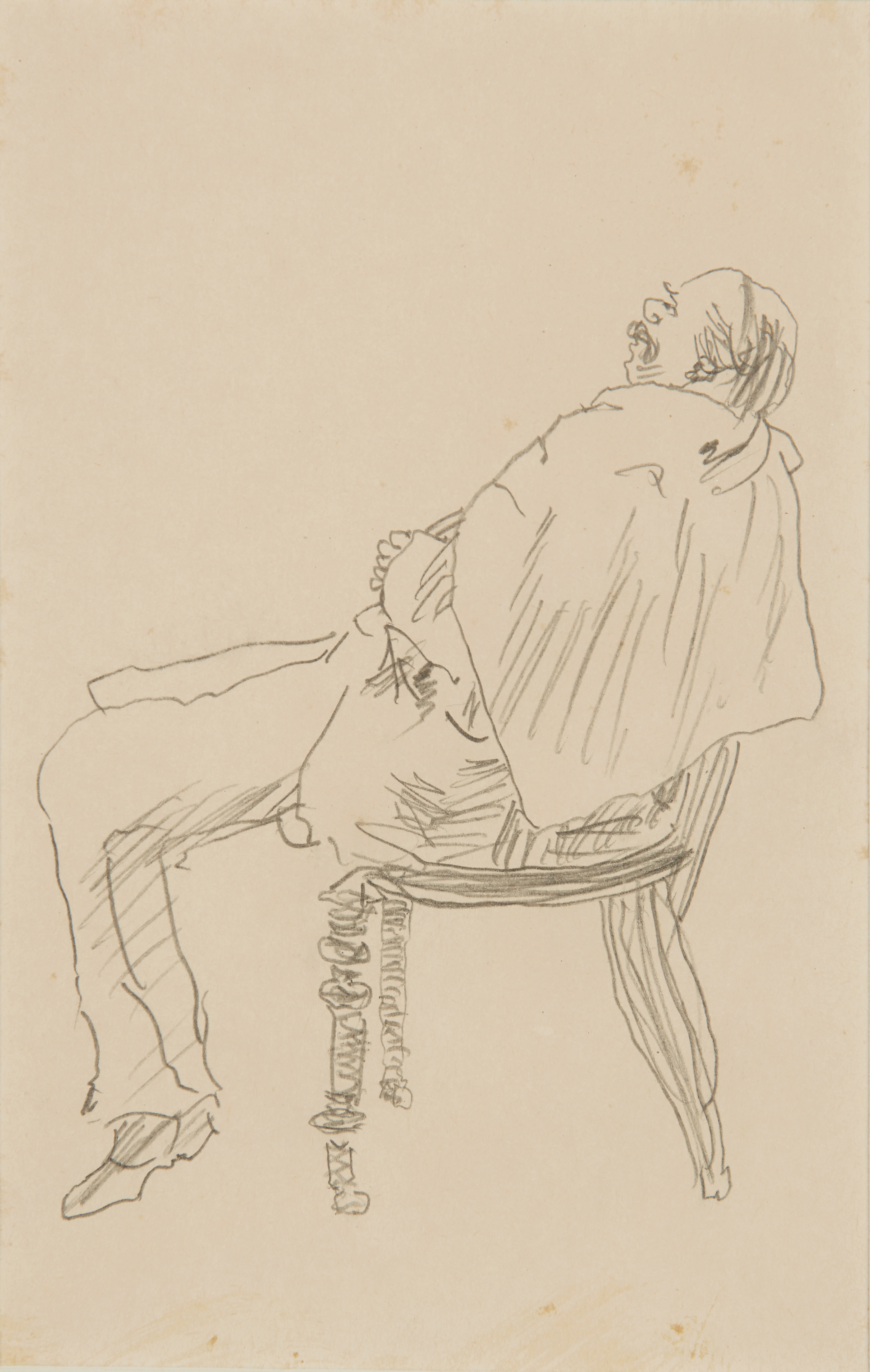 Phil May, RI RP NEAC,  British 1864-1903-  Fourteen Character Sketches;  each pencil on paper, ... - Image 27 of 28