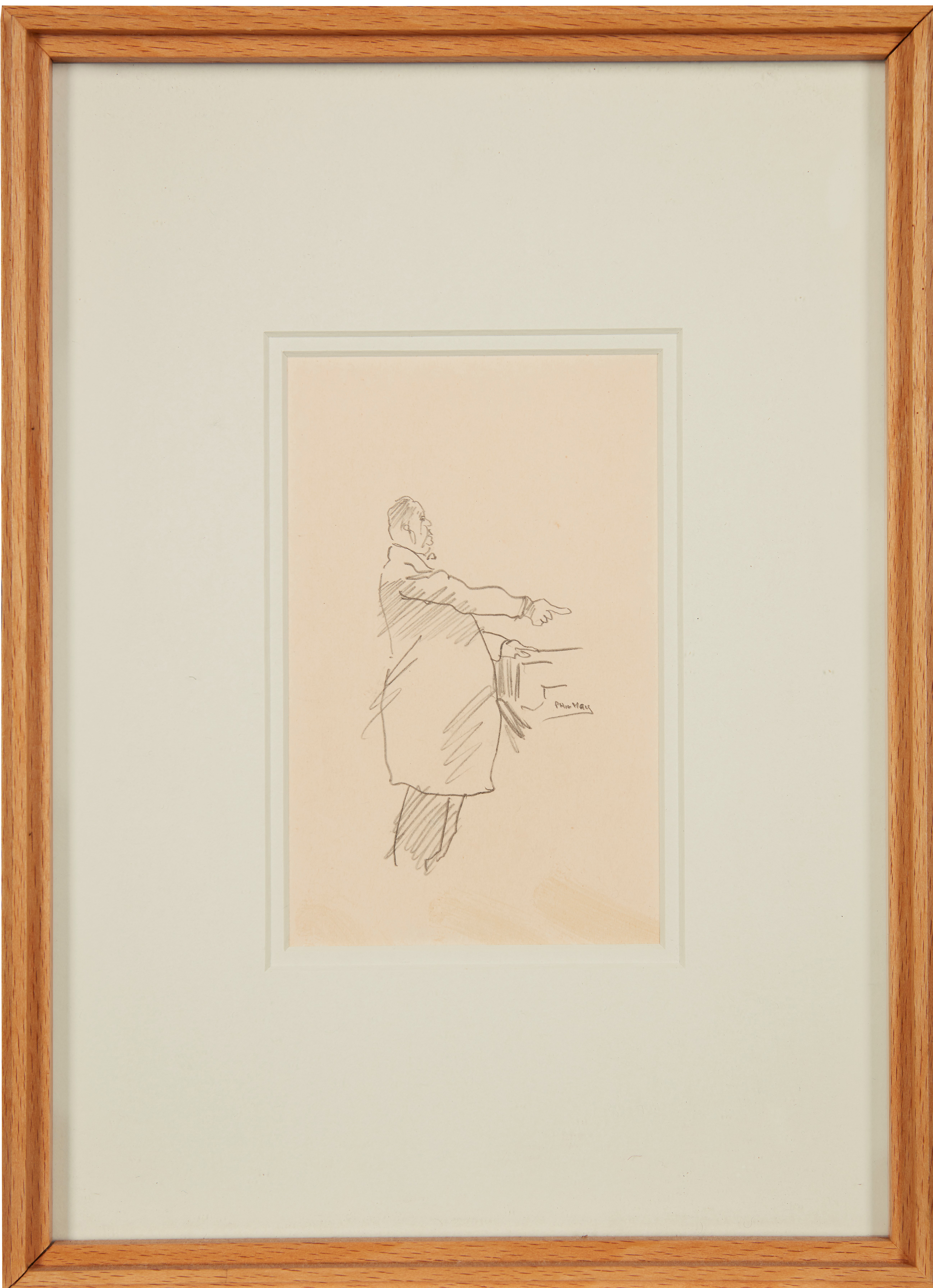 Phil May, RI RP NEAC,  British 1864-1903-  Fourteen Character Sketches;  each pencil on paper, ... - Image 6 of 28