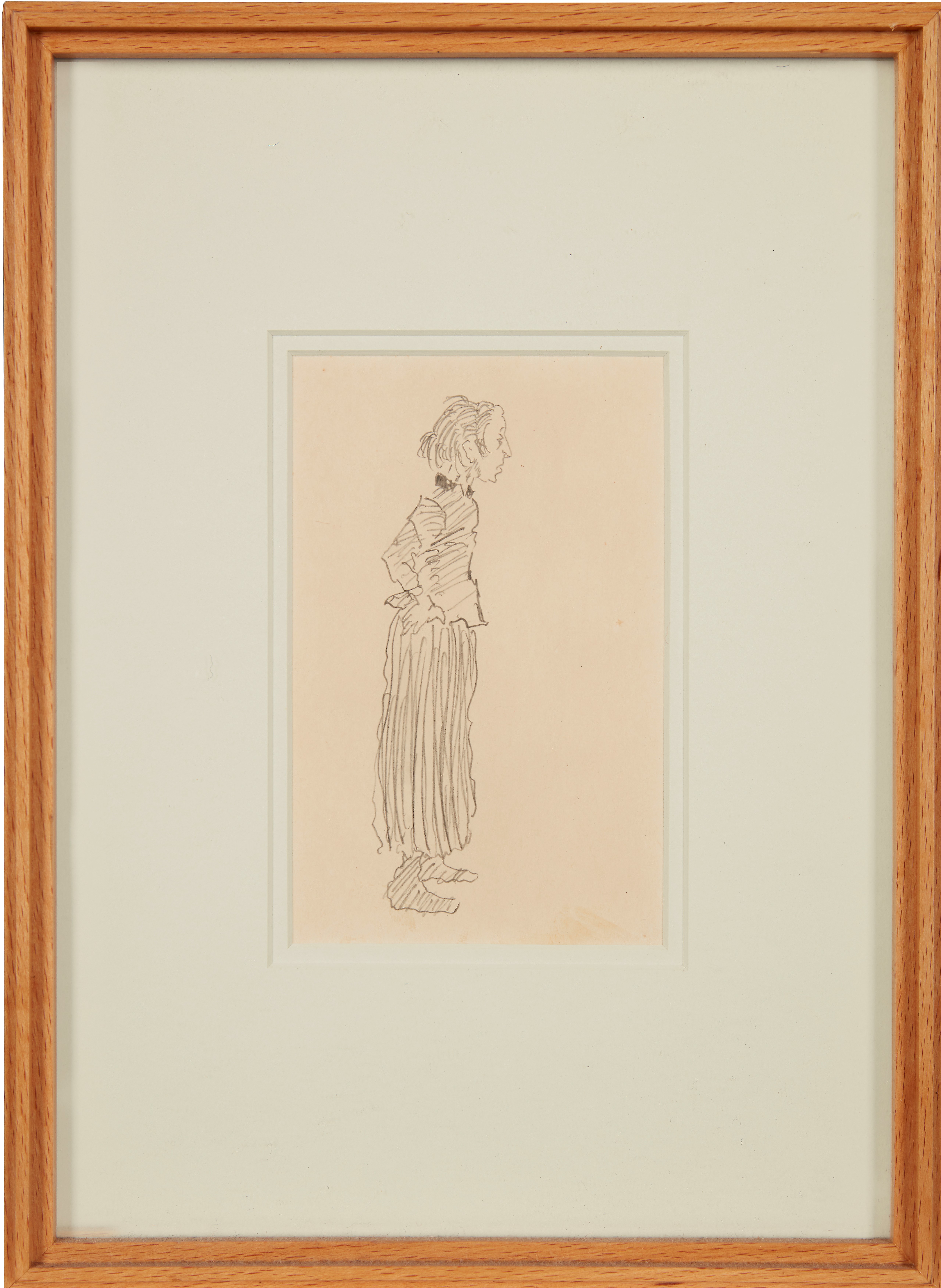 Phil May, RI RP NEAC,  British 1864-1903-  Fourteen Character Sketches;  each pencil on paper, ... - Image 24 of 28