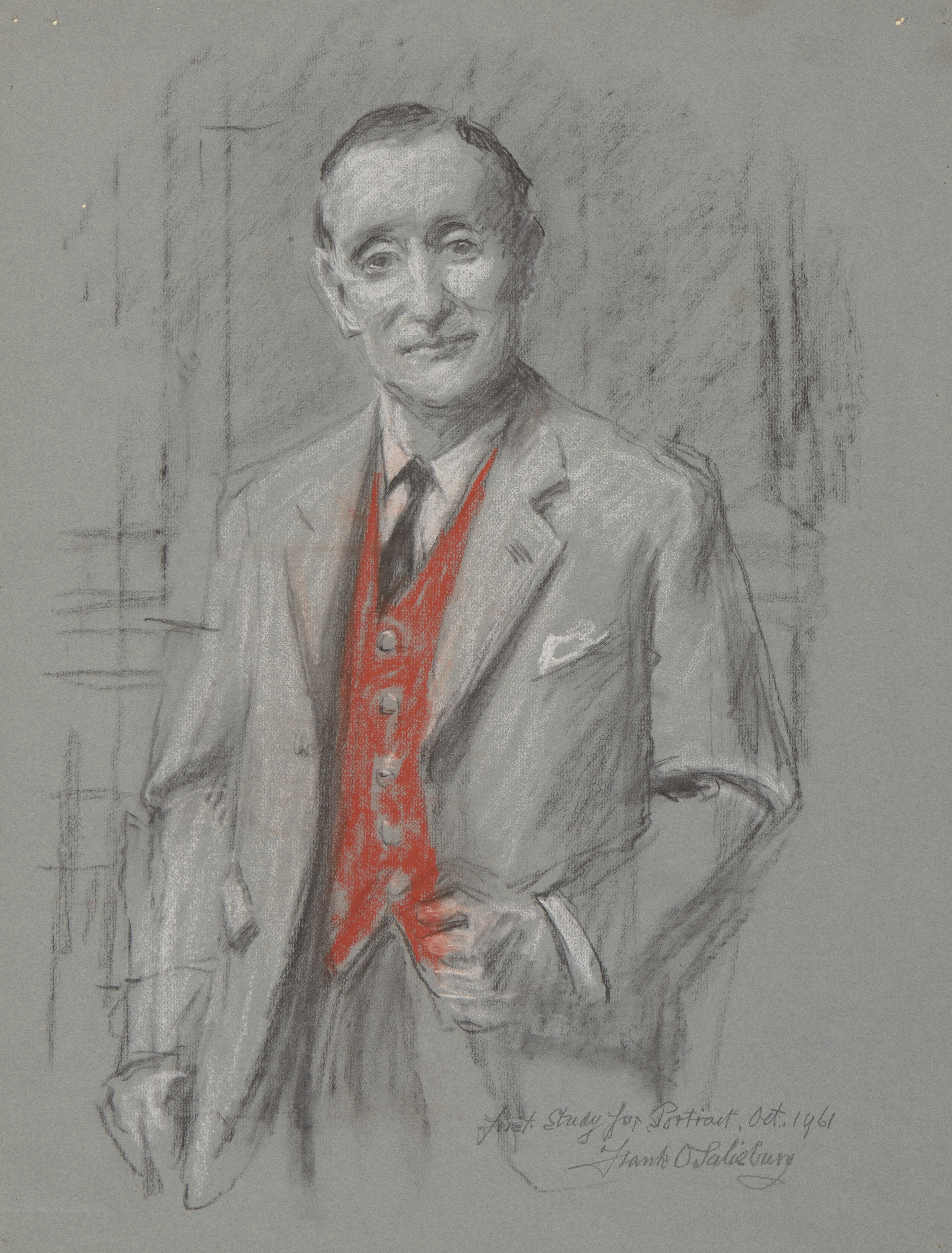 Frank Owen Salisbury, RI ROI RP,  British 1874-1962-  12 portrait studies of sitters;  comprisi... - Image 13 of 13