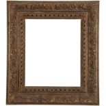 A Gilded Composition Louis XIII Style Frame,  20th century-  with leaf sight, ribbon course, pl...