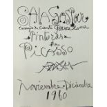 Pablo Picasso, Spanish 1881-1973- Sala Gaspar poster, 1970; Sala Gaspar poster, 1961; Sala Gaspa...