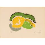 August Von Briesen,  Hungarian 1935-2003-  Hommage A Francisco de Zurbaran, "Les Citrons", 1975;...